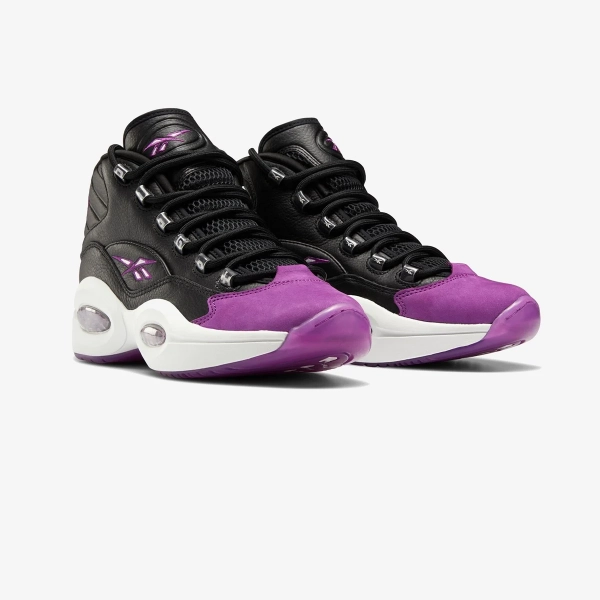 Кроссовки Reebok Question Mid core black/aubergine/pure grey 1