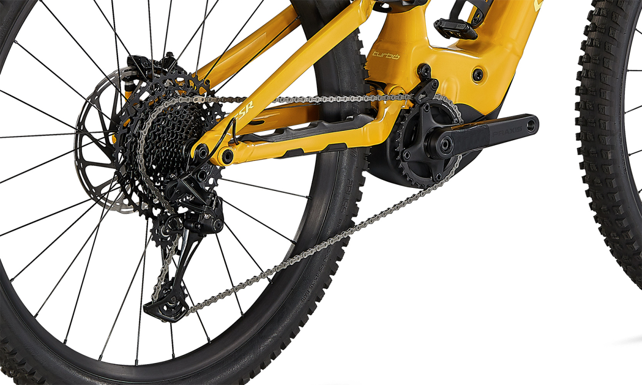 TURBO LEVO - лучшее из возможного! Specialized Turbo Levo 2021 Brassy Yellow Артикул 95221-7303, 95221-7302, 95221-7304, 95221-7305