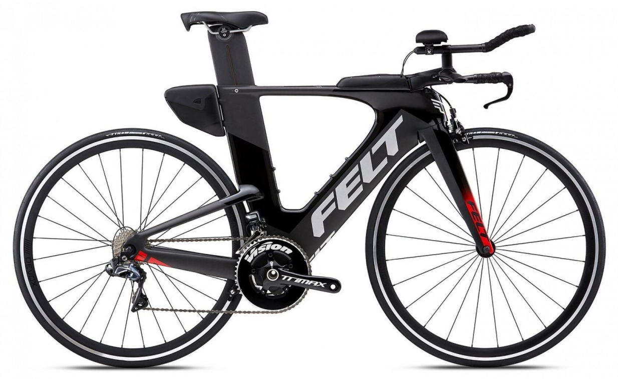 Триатлон, шоссейные велосипеды Felt IA10 Ultegra черный-красный Артикул 118 62248 (XS), 118 62254 (M), 118 62251 (S), 118 62256 (L)