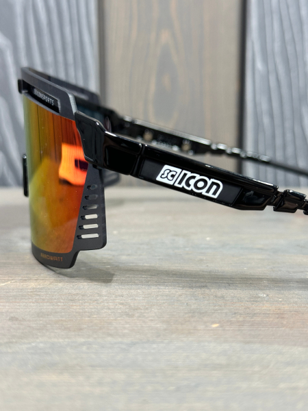Очки Очки спортивные Scicon AeroWatt оправа Black Gloss линза SCNPP Multimirror Red Артикул 