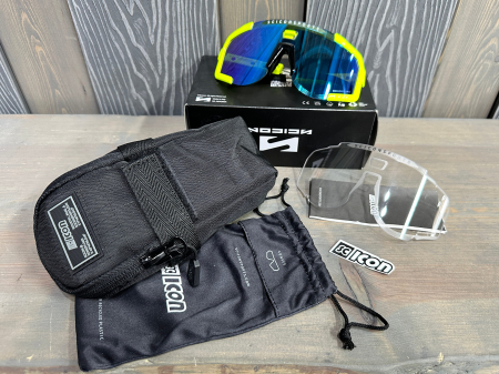 Очки Очки спортивные Scicon AeroScope оправа Yellow Fluo линза SCNPP Multimirror Blue + Clear Артикул 