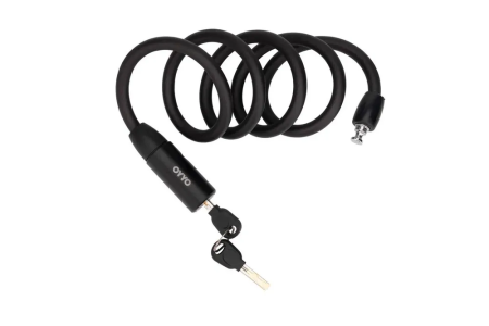 Велосипедные замки Замок велосипедный OYYO CB01 с ключом 10х1200мм трос Артикул 