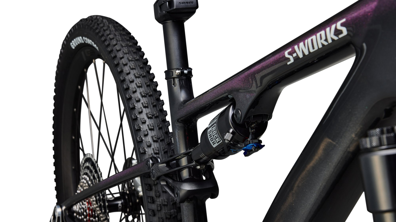 S-WORKS горные велосипеды Specialized S-Works Epic 8 Evo AXS 2026 Gloss Carbon / Green to Purple Viavi Fade / Brushed Liquid M Артикул 90326-0203, 90326-0204, 90326-0205, 90326-0202
