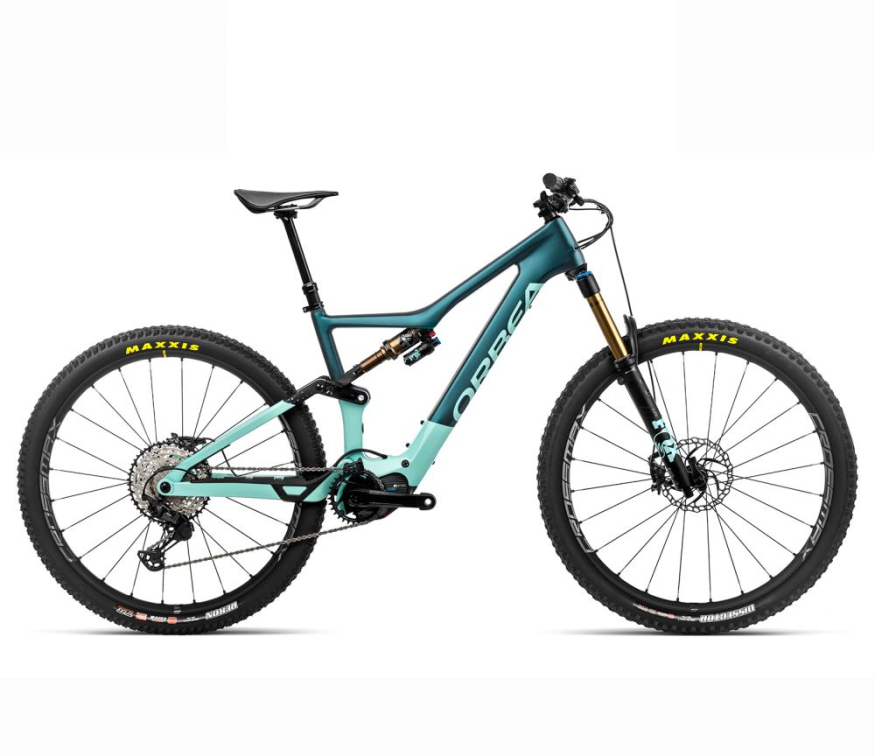 Электровелосипеды с двигателем Bosch, Yamaha, Shimano Orbea RISE M10 2022 Aqua/Blue Артикул M361LAB
