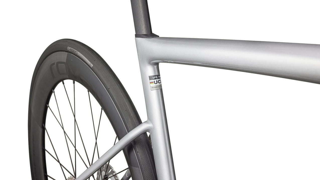 Шоссейные велосипеды Specialized Tarmac SL8 Pro - Ultegra Di2 2025 Gloss Liquid Silver / Satin Blue Pearl / Black Liquid Артикул 94925-1349, 94925-1358, 94925-1354, 94925-1356, 94925-1352, 94925-1344, 94925-1361