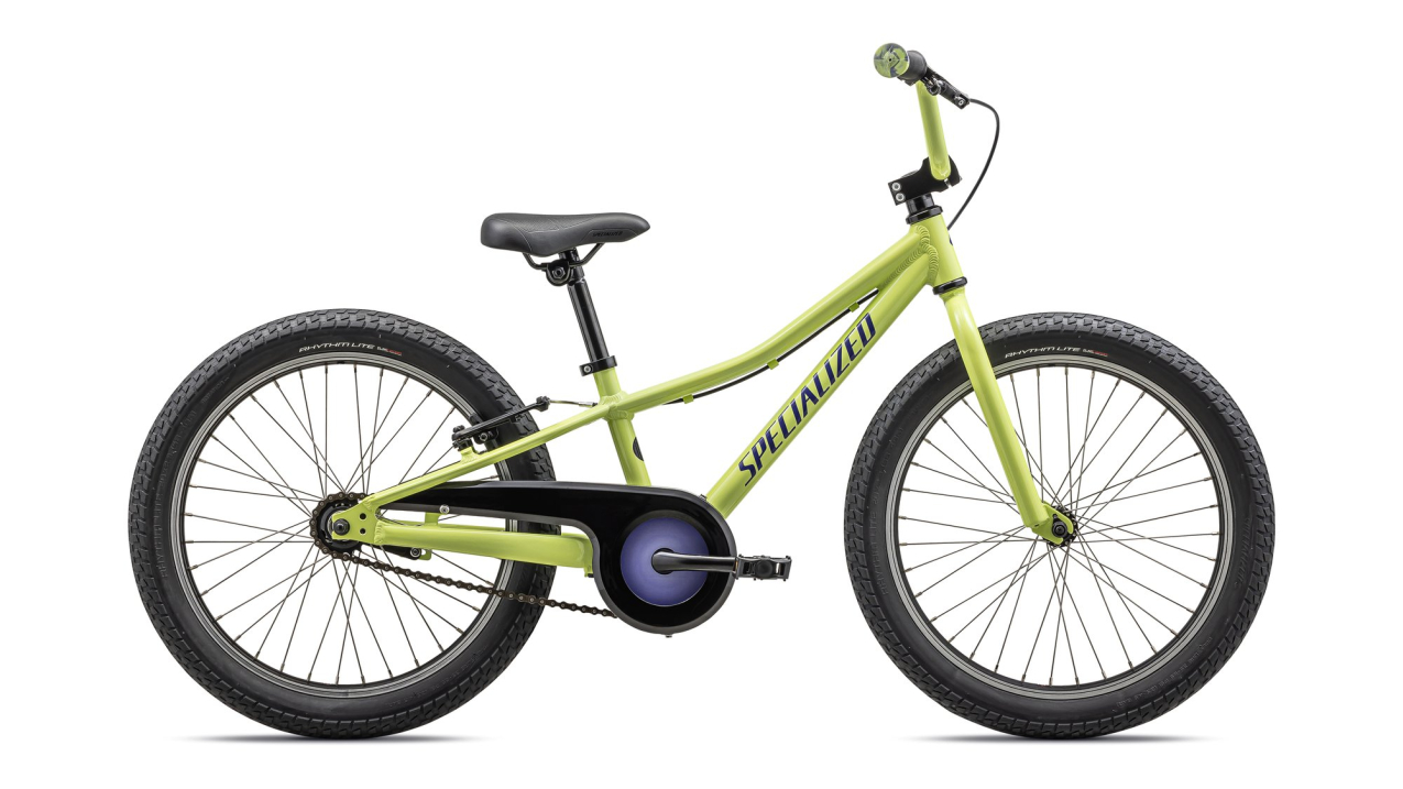 20 дюймов (5-8 лет) Specialized Riprock 20 2026 LIMESTONE/PURPLE HAZE Артикул 96523-9320