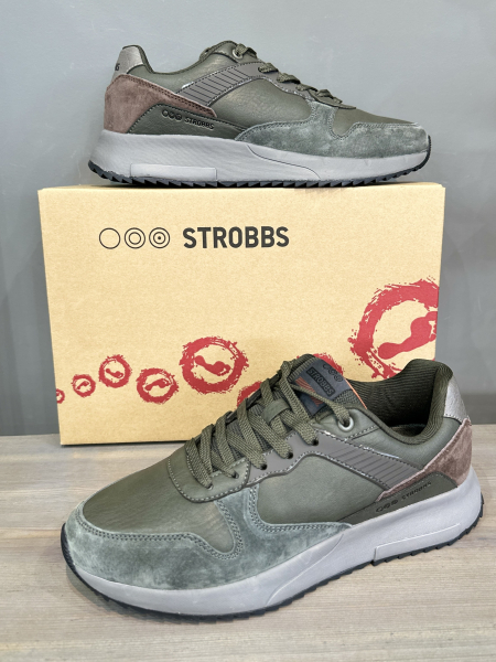 Кроссовки Strobbs C3480-19 хаки