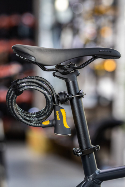 Велосипедные замки Велозамок OnGuard Doberman 185x10 с ключом Артикул 