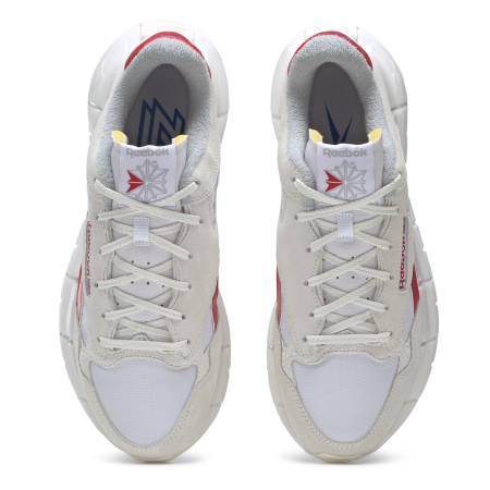 Кроссовки Кроссовки Reebok Zig Kinetica 2.5 Plus white/chalk/vector red Артикул GV699910.5, GV69997.5, GV69997, GV69999, GV699912, GV699910, GV699911, GV69999.5, GV69998.5, GV699911.5, GV69998