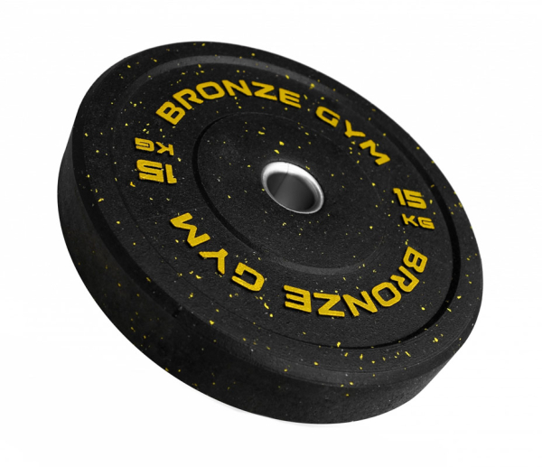 Диск бамперный BRONZE GYM 15 кг