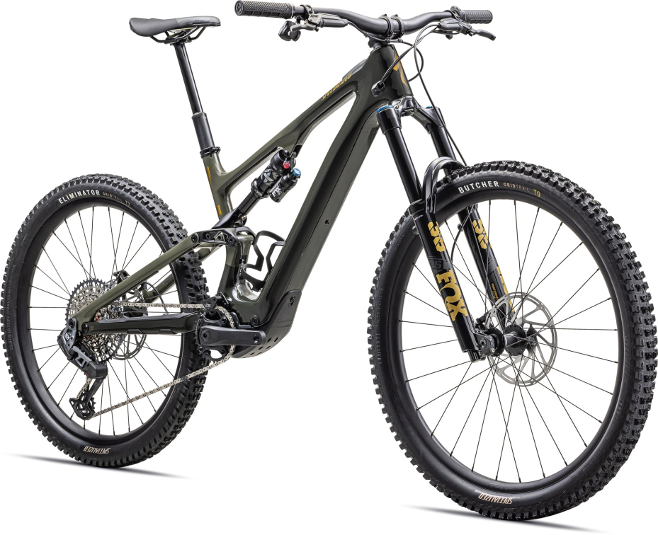 TURBO LEVO - лучшее из возможного! Specialized Turbo Levo SL Expert Carbon 2024 Gloss Dark Moss / Oak Green / Harvest Gold Артикул 96824-3002, 96824-3004, 96824-3006, 96824-3005, 96824-3003, 96824-3001