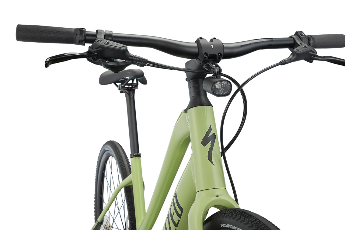TURBO VADO - свой в городе! Specialized Turbo Vado SL 4.0 Step-Through 2022 Limestone / Black Reflective Артикул 93921-5005, 93921-5002, 93921-5003, 93921-5004
