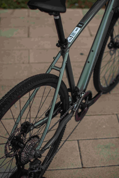 Гравийные велосипеды, ригиды Rock Machine Lukk 40 2025 Gloss Granite Green Артикул 803.2025.28040, 803.2025.28039