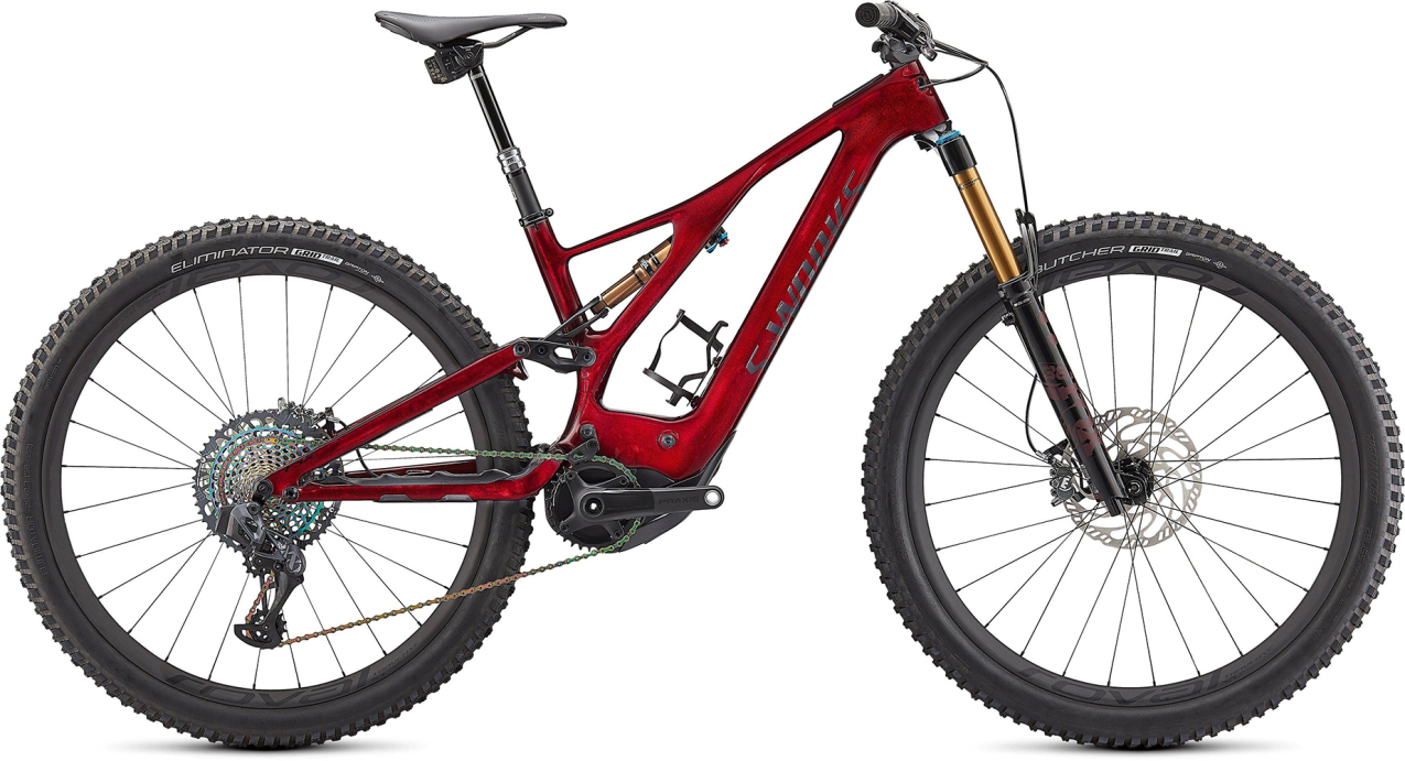 TURBO LEVO - лучшее из возможного! Specialized S-Works Turbo Levo 29 2021 Red Tint / Satin Black Артикул 95221-0303, 95221-0305, 95221-0302, 95221-0304
