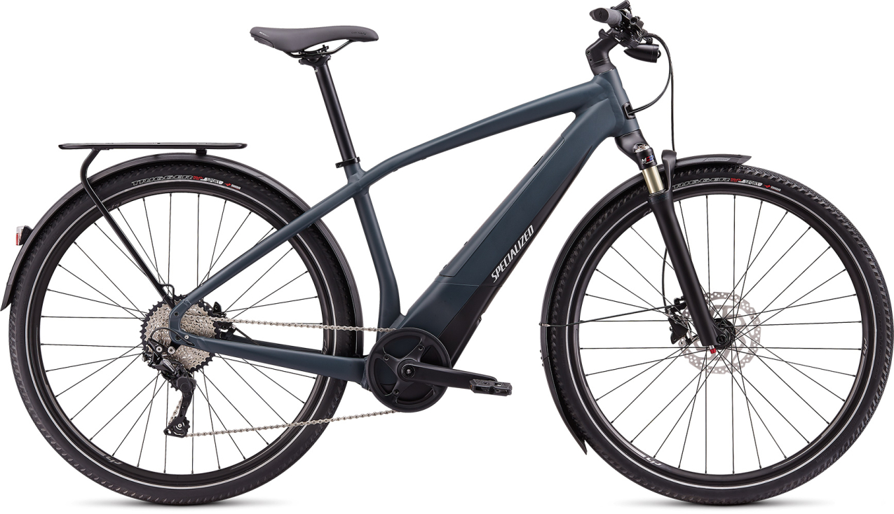TURBO VADO - свой в городе! Specialized Turbo Vado 4.0 2020 Carbon / Black / Liquid Silver Артикул 
