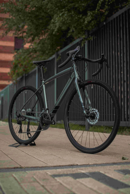 Гравийные велосипеды, ригиды Rock Machine Lukk 40 2025 Gloss Granite Green Артикул 803.2025.28040, 803.2025.28039