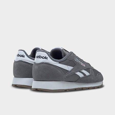 Кроссовки Кроссовки Reebok Classic Leather pure grey 6/pure grey 6/ftwr white Артикул GV964111, GV96419.5, GV96416.5, GV96418, GV96418.5, GV96417, GV96419, GV964110, GV96416