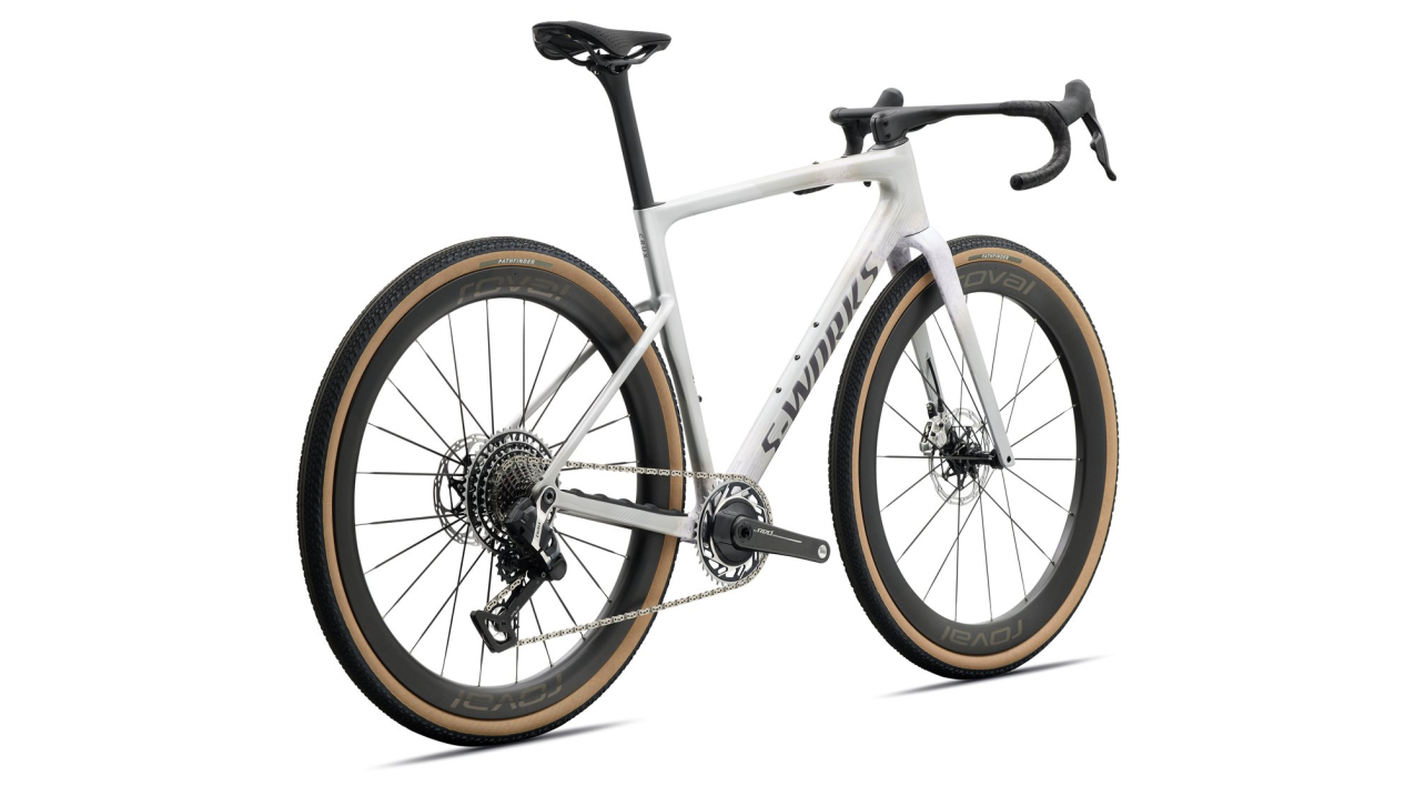 S-WORKS велосипеды гравийные Specialized S-Works Crux 5 - Sram RED XPLR 2027 Silver Dust Frost Артикул 91427-0158, 91427-0149, 91427-0154, 91427-0152, 91427-0161, 91427-0156