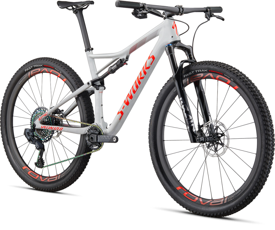 S-WORKS горные велосипеды Specialized S-Works Epic Carbon Sram AXS 29 2020 серый-красный CKD  Артикул 90320-0403, 90320-0404, 90320-0405, 90320-0402