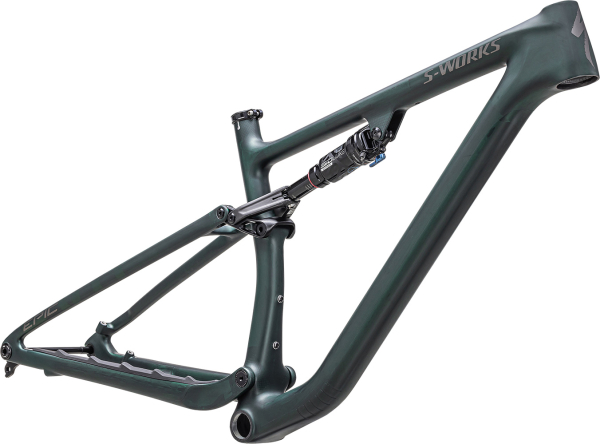 Рамы горных велосипедов рама Specialized S-Works Epic EVO 2023 Satin Green / Black Chrome / Chrome Артикул 74823-0105, 74823-0104, 74823-0103, 74823-0101, 74823-0102