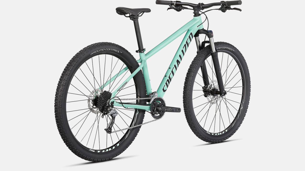Купить Specialized Rockhopper Comp 27,5 2X 2021 Gloss Oasis / Tarmac Black Артикул 91520-2201, 91520-2202, 91520-2203