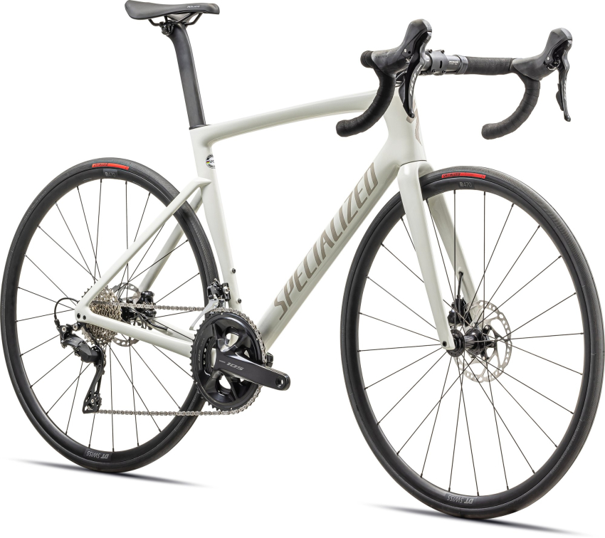 Шоссейные велосипеды Specialized Tarmac SL7 Sport - Shimano 105 2025 Gloss Dune White / Chaos Pearl Артикул 90625-6154, 90625-6161, 90625-6158, 90625-6149, 90625-6156, 90625-6152, 90625-6144