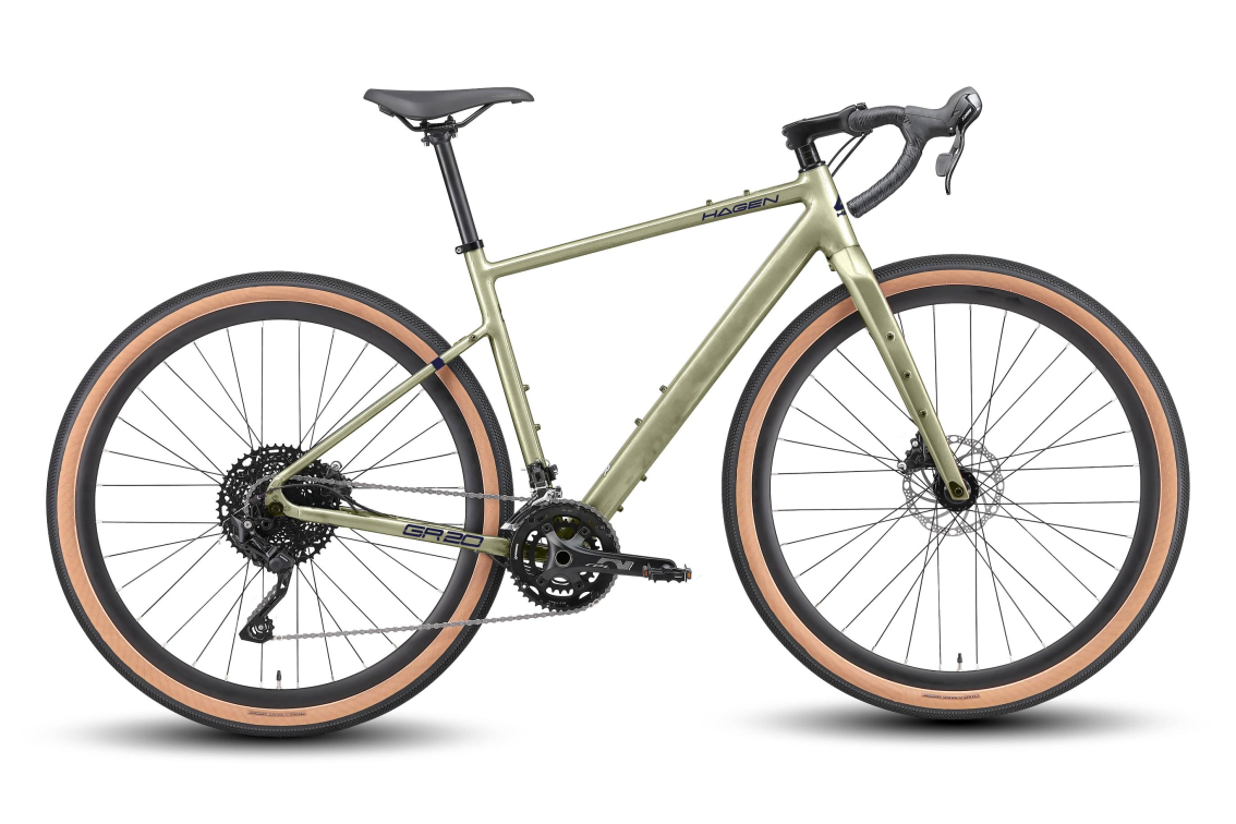 Гравийные велосипеды, ригиды Hagen GR Twenty 2025 Bronze Артикул H25GR20BR700XL, H25GR20BR700M, H25GR20BR700S, H25GR20BR700L