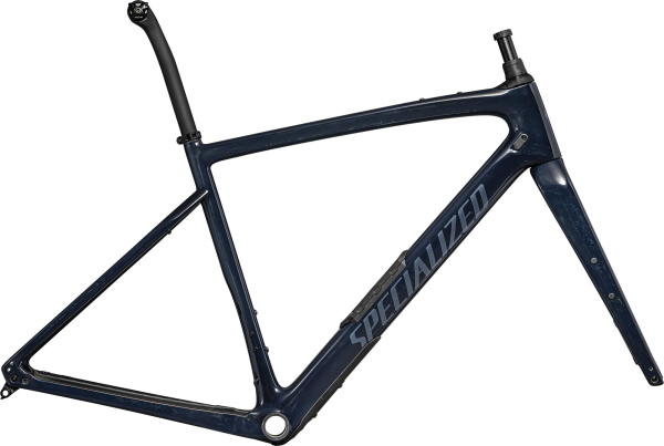 рама specialized diverge 9r 2024 gloss dark navy granite over carbon/pearl
