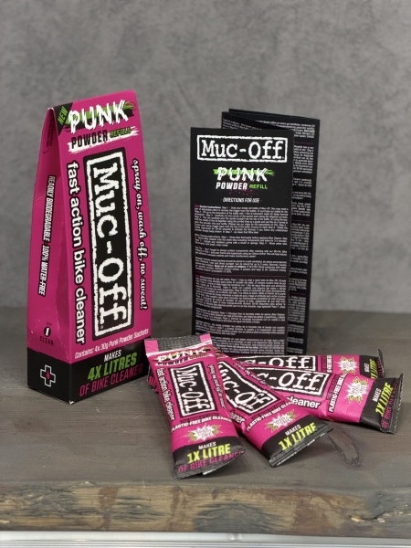 Велохимия Очиститель универсальный Muc-Off Punk Powder порошковый 4х30г 20561 Артикул 