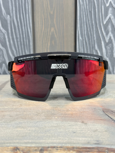 Очки Очки спортивные Scicon AeroWatt оправа Black Gloss линза SCNPP Multimirror Red Артикул 
