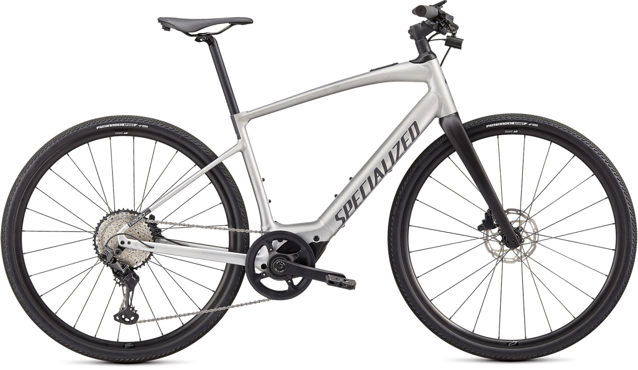TURBO VADO - свой в городе! Specialized Turbo Vado SL 5.0 Brushed Aluminum / Black Reflective Артикул 93920-3005, 93920-3003, 93920-3002, 93920-3004