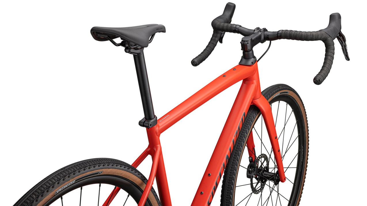Гравийные велосипеды, комфорт плюс Specialized Diverge Comp E5 2025 Satin Deep Orange / Deep Lake Артикул 95425-5264, 95425-5256, 95425-5254, 95425-5249, 95425-5258, 95425-5252, 95425-5261
