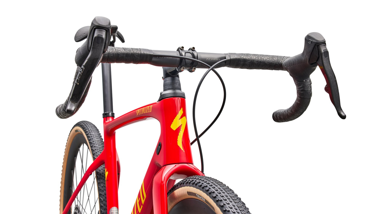 Гравийные велосипеды, комфорт плюс Specialized Diverge 4 Pro LTD 2026 SRAM RED XPLR Gloss Vivid Red Yellow Ltd Артикул 95426-1149, 95426-1152, 95426-1154, 95426-1158, 95426-1156, 95426-1161