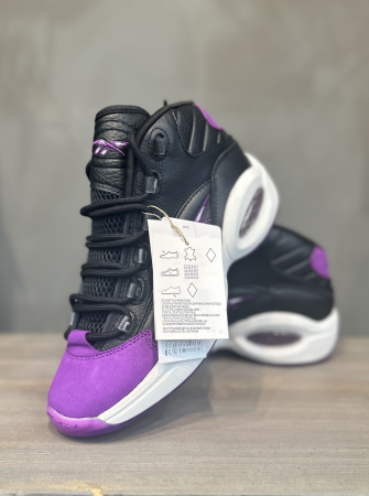 Кроссовки Кроссовки Reebok Question Mid core black/aubergine/pure grey 1 Артикул GX024010.5, GX02407.5, GX024012.5, GX02409, GX02406.5, GX02408, GX02406, GX02407, GX024011.5, GX02409.5, GX024010