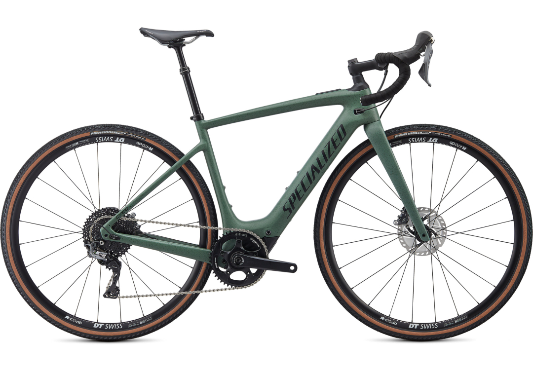 TURBO CREO - теперь 200 км реально! Specialized Turbo Creo SL Comp Carbon Evo 2020 Sage Green / Black Артикул 98120-5405, 98120-5401, 98120-5406, 98120-5404, 98120-5403, 98120-5402