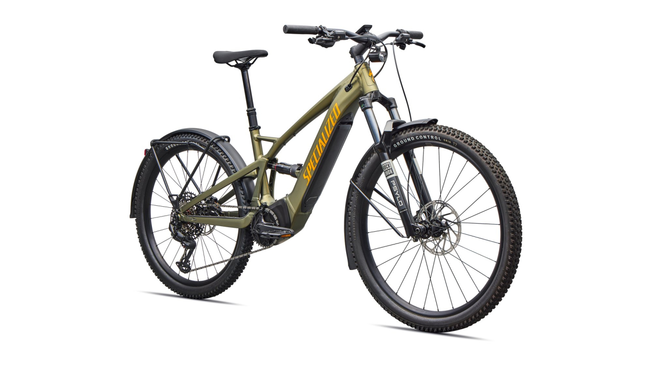 TURBO TERO - Способность колесить где угодно! Specialized Turbo Tero X 5.0 2026 Satin Laurel Green Metallic / Orange Zest Артикул 91625-3704, 91625-3705, 91625-3703