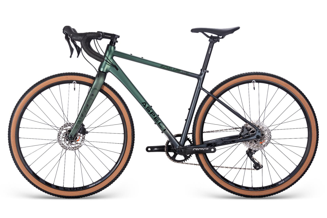 Гравийные велосипеды, ригиды Aspect Allroad Elite 2025 Зеленый Артикул 4640258344691, 4640258344684, 4640258344707