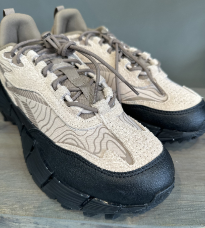 Кроссовки Кроссовки Reebok Zig Kinetica 2.5 Edge soft ecru/taupe/core black Артикул HR130110.5, HR13016.5, HR13019.5, HR130111, HR13014.5, HR13017, HR13016, HR13018.5, HR13017.5, HR130112, HR13018, HR130111.5, HR130110, HR13015.5, HR13019