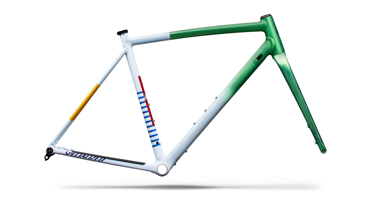 Рамы шоссе, гревел рама Specialized Crux DSW 2026 Oasis Tint Flake Silver Morning Mist/Purple Haze Артикул 71426-7349, 71426-7356, 71426-7358, 71426-7354, 71426-7352, 71426-7361