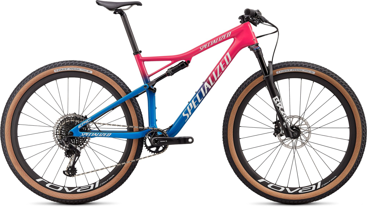 Купить Specialized Epic Pro Carbon 29 2020 розовый-синий-серебряный Артикул 90320-1003, 90320-1002, 90320-1005, 90320-1004