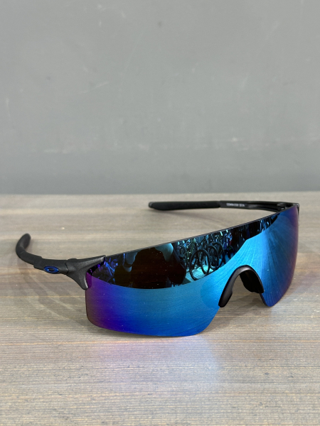 Очки спортивные OAKLEY EVZERO BLADES оправа Steel линза Prizm Sapphire