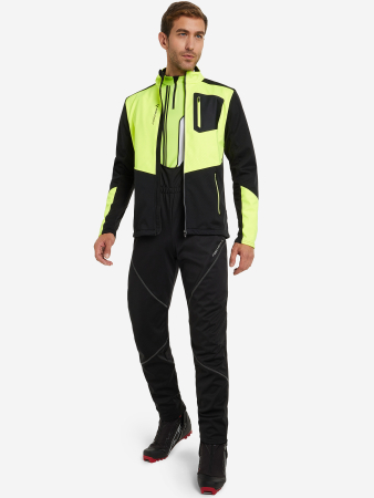 Куртки Куртка Fischer Softshell Warm black/yellow Артикул 4680162763560, 4680162763577
