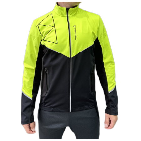 Куртки Куртка Fischer Softshell Light black/yellow Артикул 4680162763461, 4680162763454