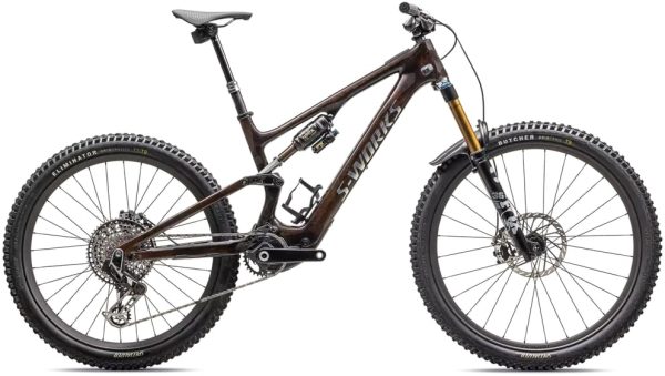 TURBO LEVO - лучшее из возможного! Specialized S-Works Turbo Levo SL 2025 Brown Tint / Gunmetal Impasto / Ashen Grey / Brushed Liquid M Артикул 96825-0103, 96825-0101, 96825-0105, 96825-0104, 96825-0106, 96825-0102