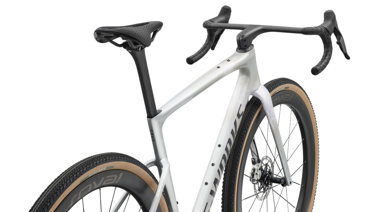 S-WORKS велосипеды гравийные Specialized S-Works Crux 5 - Sram RED XPLR 2027 Silver Dust Frost Артикул 91427-0158, 91427-0149, 91427-0154, 91427-0152, 91427-0161, 91427-0156