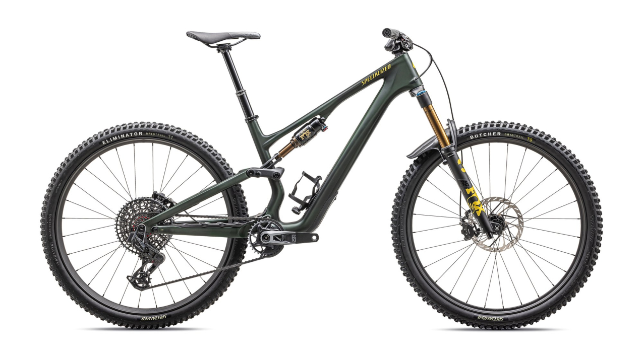 Купить Specialized Stumpjumper 15 Pro 2025 Satin Green Tint / Gunmetal / Satin Metallic Sulphur Артикул 93325-1001, 93325-1006, 93325-1003, 93325-1002, 93325-1004, 93325-1005