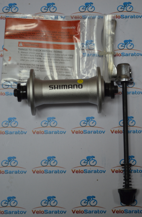 Втулки Втулка передняя Shimano Alivio M430 V-brake Артикул EHBM430BS, EHBM430BL