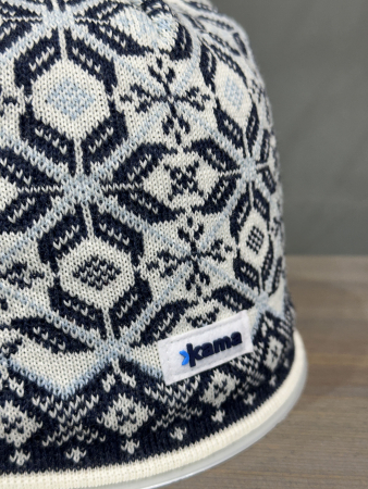 Шапки, кеппи, бейсболки Шапка Kama A57-101 Off White Артикул 