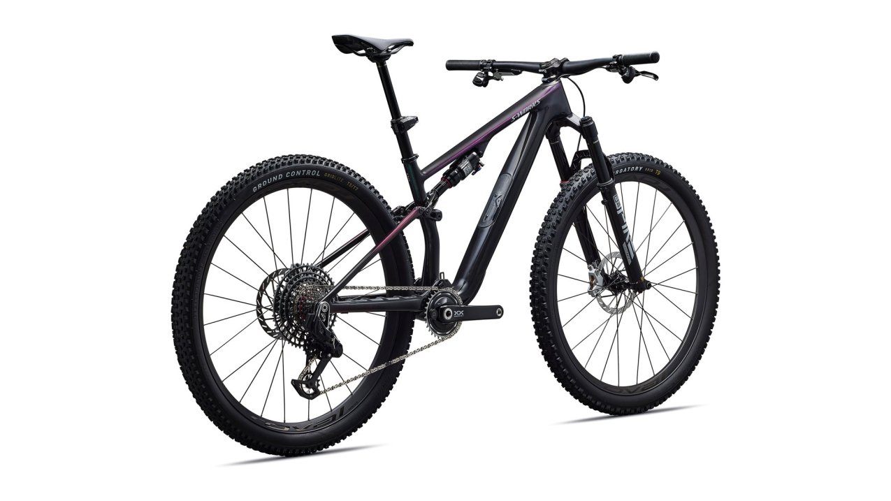 S-WORKS горные велосипеды Specialized S-Works Epic 8 Evo AXS 2026 Gloss Carbon / Green to Purple Viavi Fade / Brushed Liquid M Артикул 90326-0203, 90326-0204, 90326-0205, 90326-0202