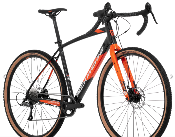Rock Machine Gravelride 200 2022 Gloss Black/Silver/Orange